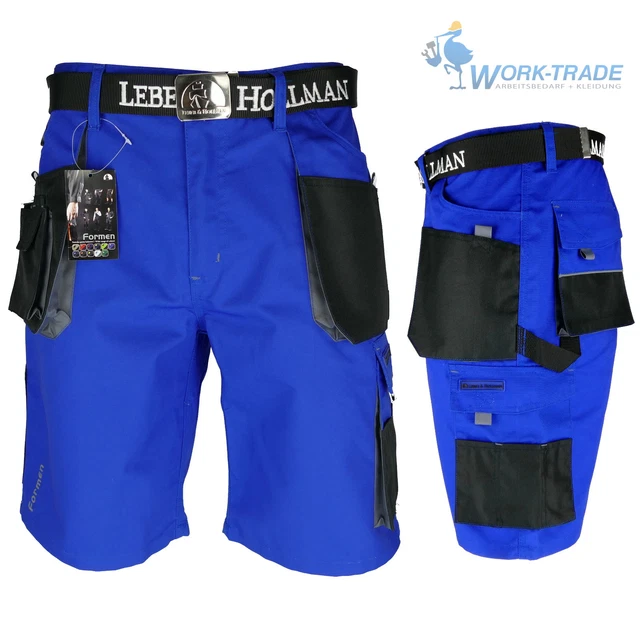 Arbeitshose Nitras Motion Tex Plus Kurz | Blau | Gr.50