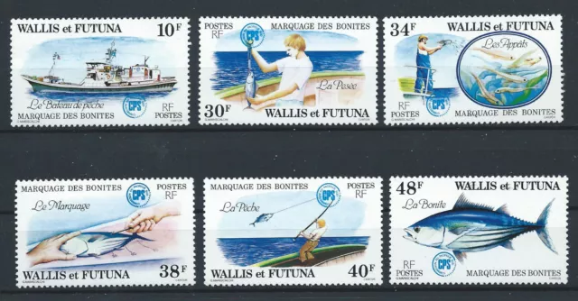 Wallis et Futuna N°226/31* (MH) 1979 - Marquage des bonites