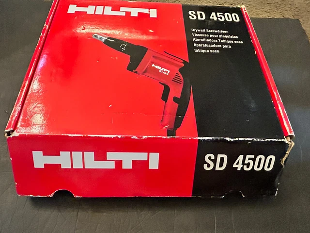 HILTI SD4500 Corded Drywall Screwdriver Tool NEW OPEN BOX