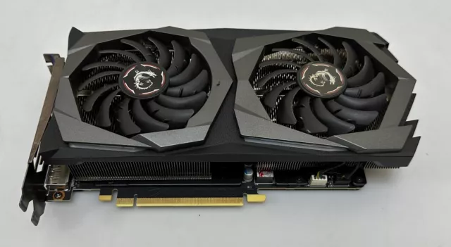 MSI GAMING NVIDIA GeFORCE RTX-2060 6GB GDDR6 PCIE GPU GRAPHICS CARD WORK PERFECT