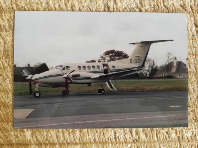D-Iloh Beech B200 S King Air In '91.Real Aircraft Photograph*P56
