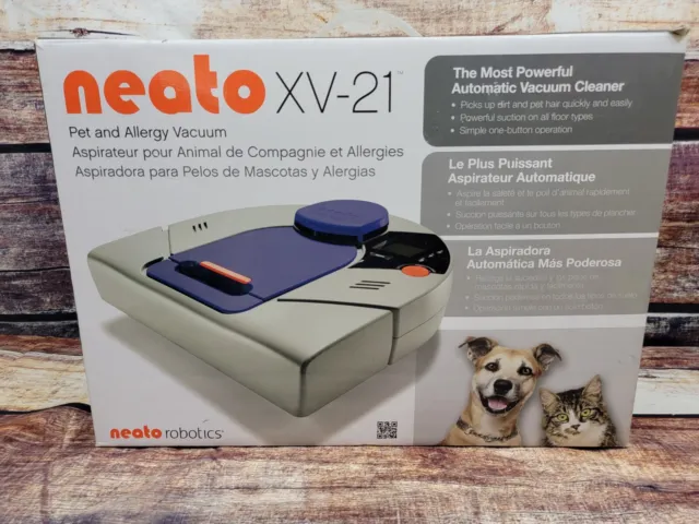 Neato XV-21 Pet & Allergy Automatic Vacuum Cleaner  In Original Box