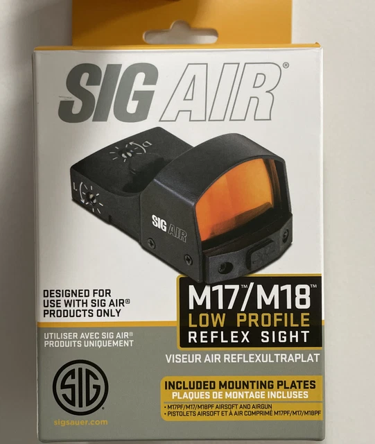 SIG SAUER AIRGUN Red Dot Optic Reflex Sight, M17/M18 Air Pistol