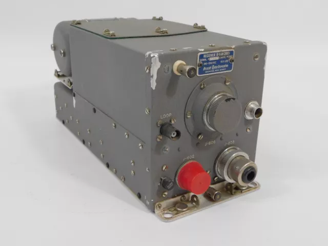 R-11A ARC Military Surplus Radio Receiver + Dynamotor (looks good, untested)