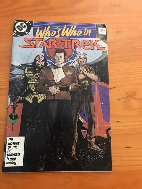 WHO'S WHO in Star Trek #1 (1987 DC Comics) FN