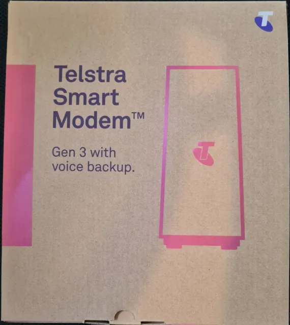 Telstra Smart Modem Gen 3  With  Power Supply 12V