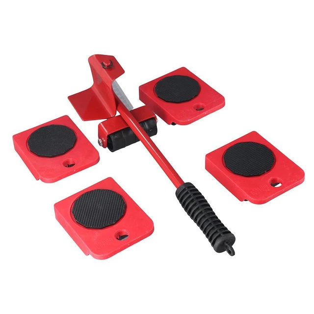 Tri-Dolly Mobili Mover con Ruote 3 Ruote Dolly 6 Pollici Mobili Dolly