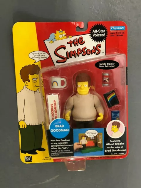 2002 The Simpsons Series 2 BRAD GOODMAN Action Figure Playmates Toys