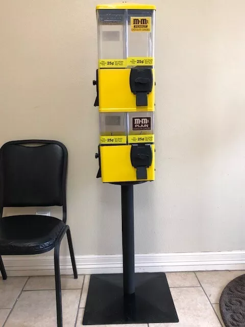 5 - U-TURN Terminator 8 Head Carousel Candy Vending Machines (5 Machines)