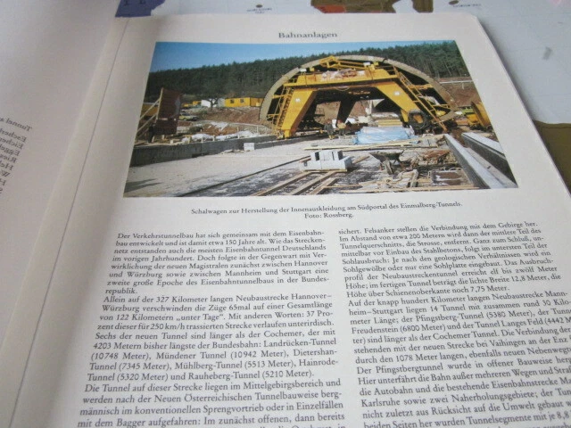 Railway archive N tunnel 2 new line Hanover Würzburg tunnel directory