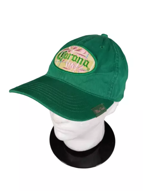 Corona "Hecho En Mexico" Mas Fina Hat Baseball Cap Strapback One Size Green