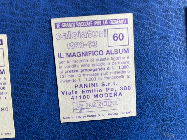 Figurine Panini Calciatori 1992-93 – Naples N°230 Scudetto – Neuf (Hors Commerce)