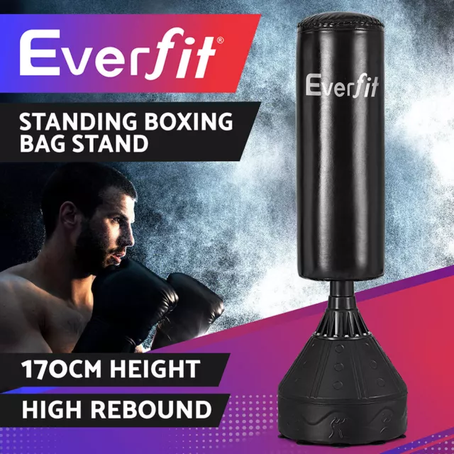 Everfit Boxing Bag Stand Punching Bags 170CM Home Gym Training Equipment MMA