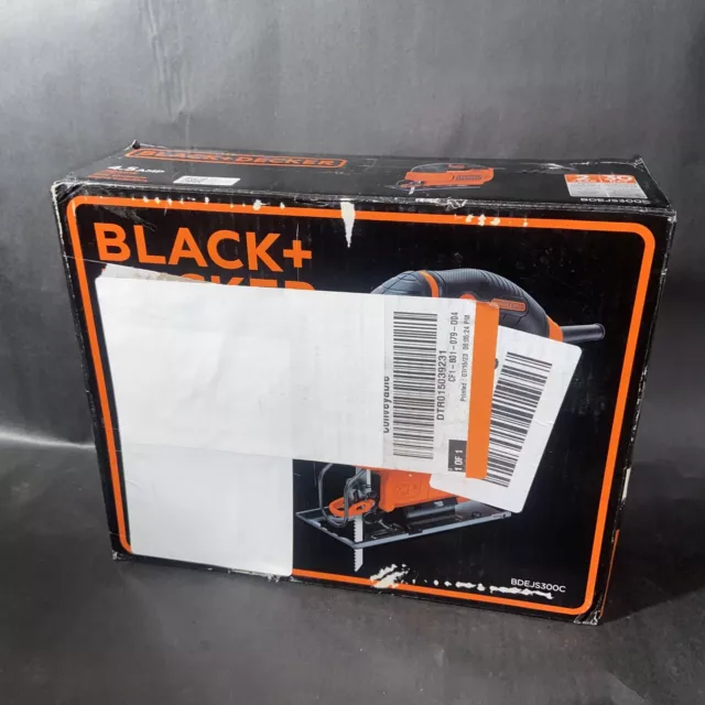 Black & Decker Jigsaw JS200 Type 1 Variable Speed 120V 3.2A Corded Electric  Gree