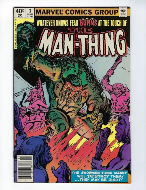 MAN-THING VOL.2 # 3 (Newsstand Edition, MAR 1980), NM-