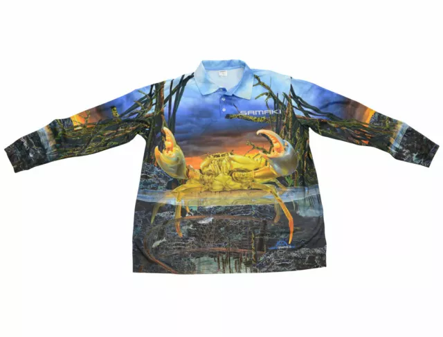 Samaki Mud Crab Fishing Shirt