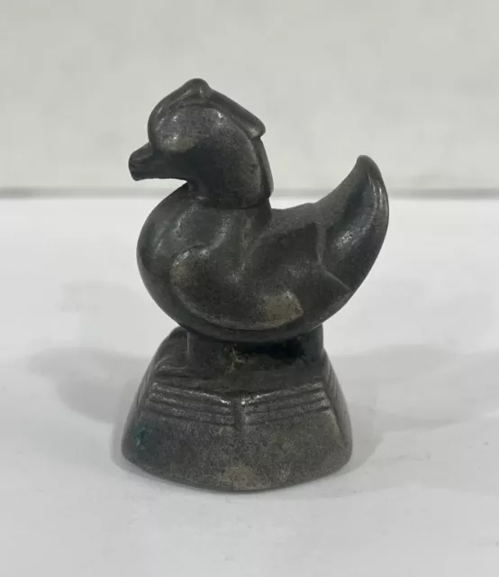 Vintage Dragon Rooster Duck Asia Antique Opium Weight  Bronze China 5.5 OZ 2