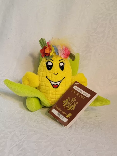 Hawaiian collectibles plush. Sugar Sweet Corn Of Kahuku. Kulina 'Ono 2000 Rare