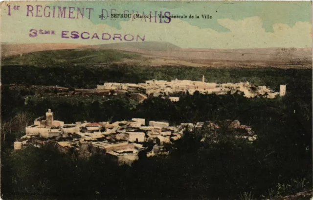 CPA AK SEFROU Vue générale de la Ville MAROC (796994)