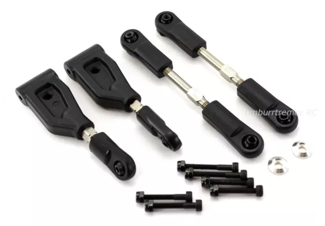 HoBao Hyper 7 TQ Front Rear UPPER Suspension Arm Turnbuckle Camber Rods w/Screws