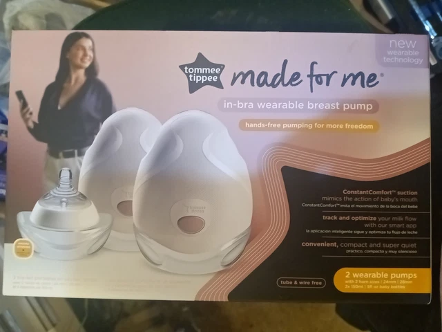 Tommee Tippee Made for Me Double Electric Breast Pump - ‎White Open new