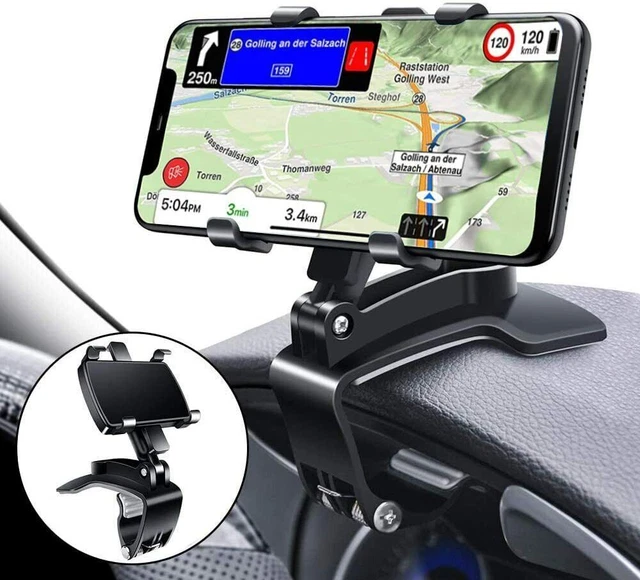 Universal 360° Car Phone Mount Holder For Cell Phone Samsung Galaxy iPhone
