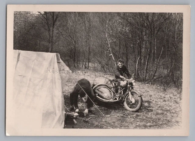 Catalogue Motos GRIFFON Type 502-505 Avec Side-car - Vers 1925, Vintage Français