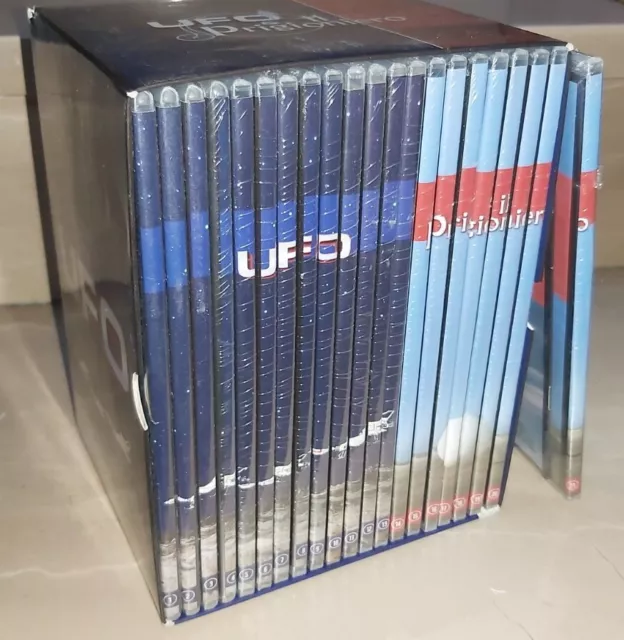 Ufo + Il Prigioniero 21 Dvd Serie Complete Cofanetto Nuovi E Sigillati Eccetto 3