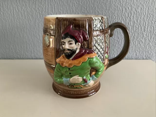 Vintage Beswick "Merry Wives of Windsor" Shakespeare Mug 1127 ex cond