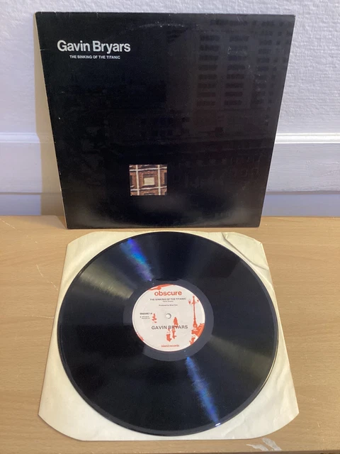 Gavin Bryars - The Sinking Of The Titanic Obscure Records