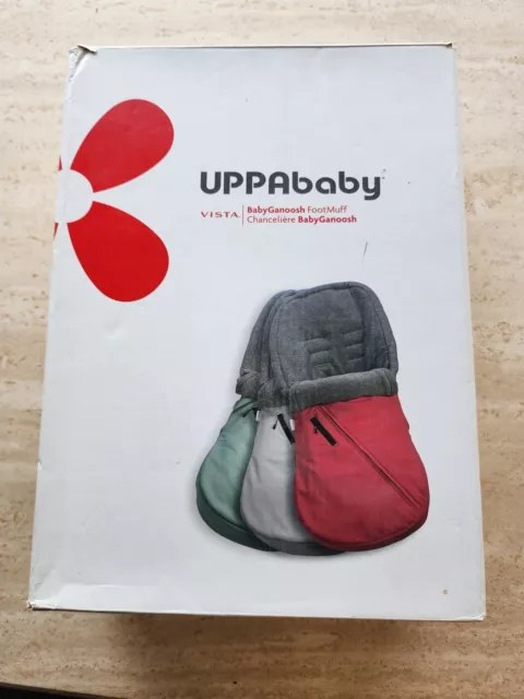 Uppababy Baby Ganoosh Footmuff Grey