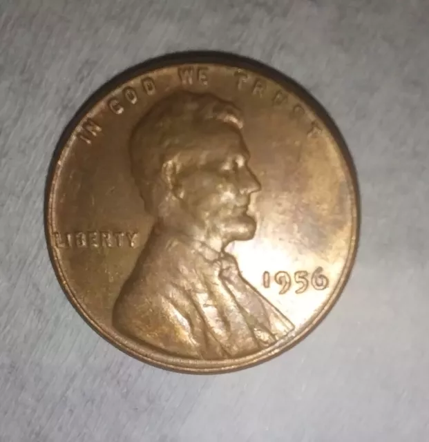 1956 Wheat Penny.