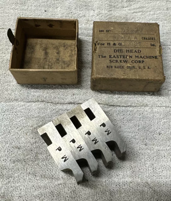 1/4-20 Thread Chasers for H&G 1" Threading Die Head Eastern Machine Screw