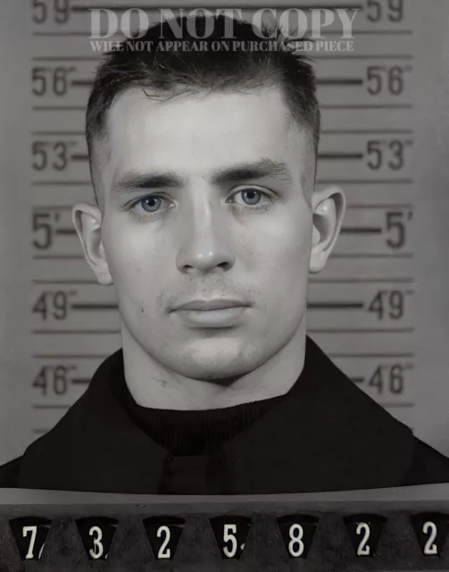 Jack Kerouac Photograph 8 X 10 - Rare 1943 Navy Mugshot - Photo Poster Art Print