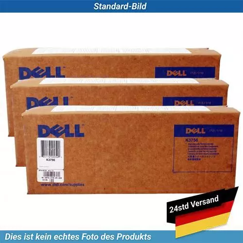 Dell 1700 Toner Cartridge Black Hy Rp Pack Of 3