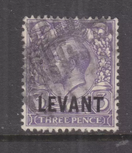 BRITISH LEVANT, 1921 KGV 3d. Violet, used..