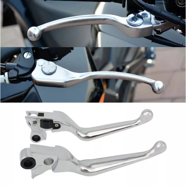 2X Handhebel Bremshebel Kupplungshebel für Harley Sportster XL 883 1200 96-03 DA