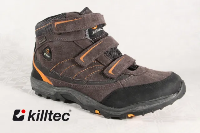 Killtec Kids Boots Hiking Shoes Hiking Boots Shoes Tex Braun Leather