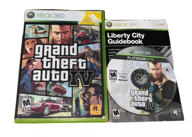 Grand Theft Auto Iv Xbox 360 Game Gta 4 Xbox Oneseries X 938 Picclick
