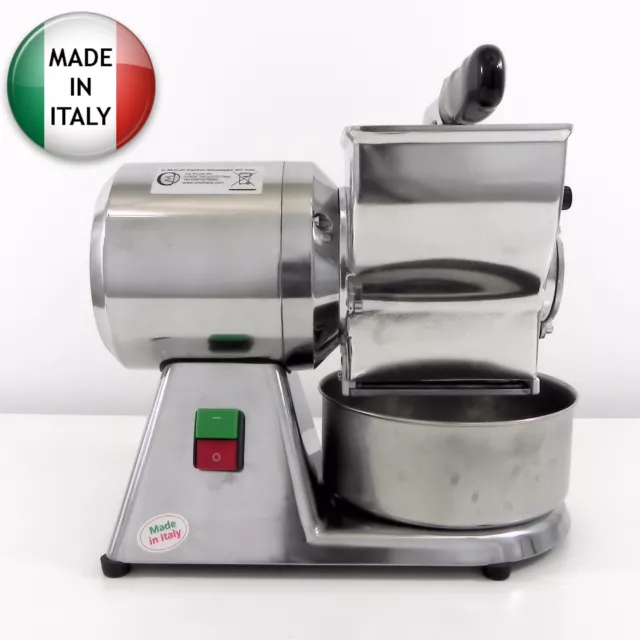 Grattugia elettrica PANE E FORMAGGIO rullo INOX estraibile senza utensili 450W