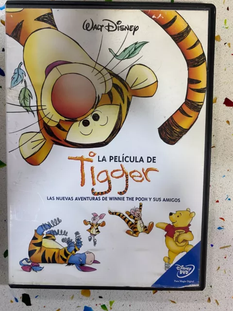 Walt Disney La Pelicula De Tigger Las Nuevas Aventuras De Winnie The Pooh Y Amig