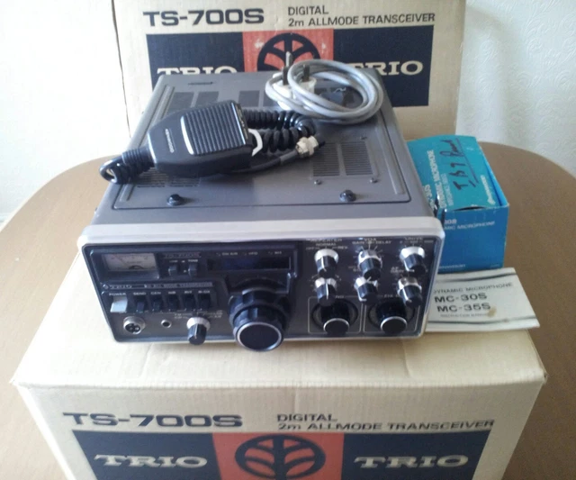 STATION RADIO AMATEUR émetteur-récepteur Kenwood TS-430S avec