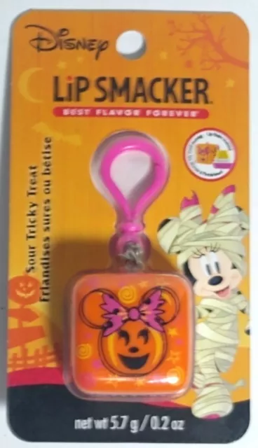 Lip Smacker Minnie Mouse Sour Trickey Treat Lip Balm Disney .2 oz Halloween