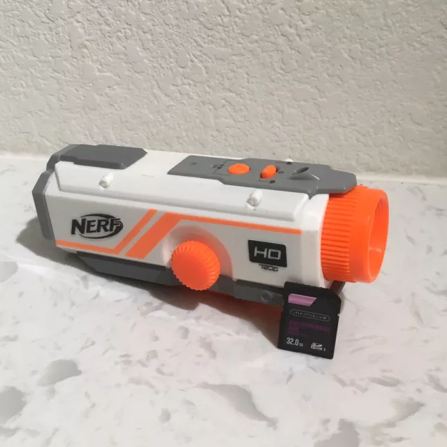 Nerf Modulus 720p HD Elite N Strike Rail Camera Digital Scope Attachment w/ Card