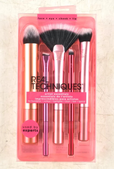 *Real Techniques Artist Essentials 5 Piece Brush Set # 01895