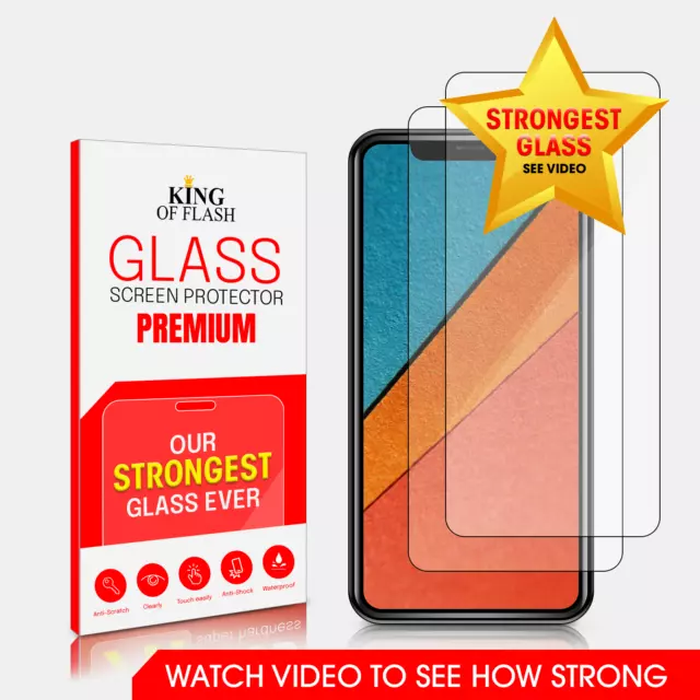 For Samsung Galaxy A34 5G Tempered Glass Screen Protector - Super Strong Tech -