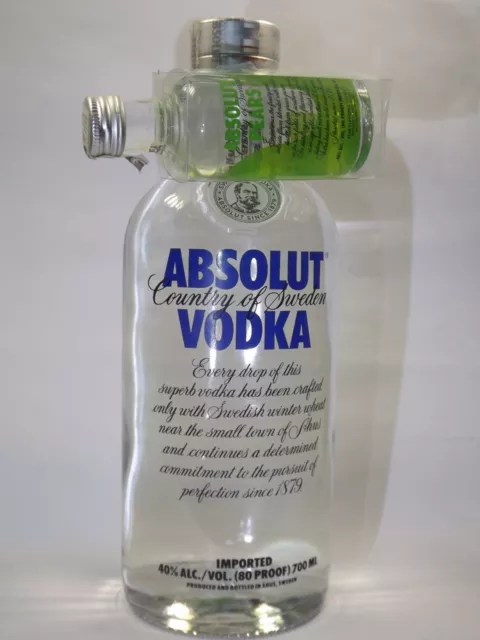 Absolut Vodka 700 ml mit 50 ml (mini Pears) Edition 40% vol