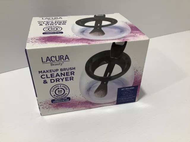Lacura makeup brush cleaner and dryer Unopened Still In Box