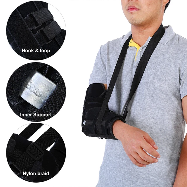 Arm Sling Shoulder Immobilizer Adjust Arm Support Brace Wrist Sprain CHW