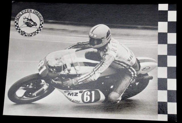 60937 Ak Voiture de Course Schleizer Triangle Mati Reynup Urss Werks-Mz 1977